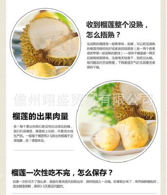 海南与泰国榴莲 品质、品种与选购指南